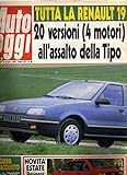 Auto Oggi n. 82 del Giugno 1988 POSTER Lancia Aprilia, Peugeot 405