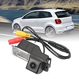 AUROLYNNE 170 Grad Telecamera Retromarcia Visione Per Polo Golf 4motion Leon Notturna Sicurezza Retromarcia Angolo Cieco