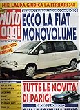 Auto Oggi 305 del Ottobre 1992 Lancia Dedra, Seat Toledo, Ferrari 348