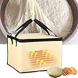 Lievitatore per pasta (20L/30L/35L/50L), scatola di lievitazione, regolazione a 3 velocità, con riscaldatore, riutilizzabile, riscaldamento a bassa temperatura per preparare pane,50L