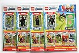 Blue Ocean Lego Marvel Avengers Serie 1 Trading Cards – Set tutte e 4 confezioni multiple 4 carte oro limitate
