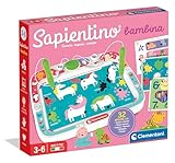 Clementoni Sapientino - Bambina, Gioco Educativo con Penne Parlanti per Bambini 3-6 Anni, con 16 Schede e più di 32 attività su Temi della Scuola dell'Infanzia, Made in Italy, Lingua Italiana, 16473