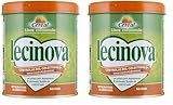 LECINOVA LECITINA DI SOIA, Senza Glutine, Senza Controindicazioni, Con Soia NON OGM, Con Omega 6, Barattolo da 250 gr (Confezione da 2)