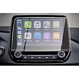 CDEFG Compatibile con Ford Puma Kuga 2020-2023 2024 Auto Navigation Glass SYNC 3 8 Pollici Pellicola Protettiva 9H GPS Proteggi Schermo in Vetro Navigatore Screen Protector Accessori