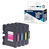 LCL GC-41 GC41 GC41K GC41C GC41M GC41Y (4-Pack Nero Ciano Magenta Giallo) Cartucce d'inchiostro Compatibile Con Ricoh Aficio SG 2100 2100N 2010L 3100SNW K3100DN 3110DN 3110DNW 3110N 3110SFNW 3120B