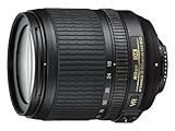 Nikon Obiettivo Nikkor AF-S DX 18-105 mm f/3.5-5.6G ED VR, Nero [Nital Card: 4 Anni di Garanzia]
