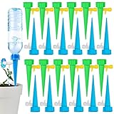 20 Pezzi Set di Irrigazione Automatica per Piante, Irrigazione Goccia Automatica con Controllo Dell'interruttore Della Valvola, Irrigatori a Goccia Set, per Interni Esterni Giardino