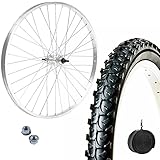 CERCHIO ANTERIORE 26 X 1.75 + COPERTONE MTB 26 X 1.95 + CAMERA D’ARIA | RUOTA COMPLETA MOUNTAIN BIKE 26”