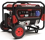 Mosa Generatore carrellato GE 6900 AVR benzina, rosso