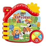 CHICCO Libro della Fattoria Bilingue, Multicolore, 10514 [Edizione dallo Spagnolo all'Inglese]
