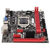 Scheda madre B75M LGA1155, scheda madre ATX DDR3 con scheda audio a 5.1 canali, scheda di rete 100 m, VGA, SATA3.0, 2 slot di memoria DDR3 per PC e desktop