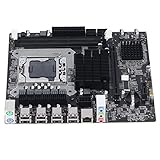 Scheda Madre DDR3, Scheda Madre PCB con Porta SATA USB 2.0 ECC, Slot CPU LGA 1366, per X58, Supporta 2 × DIMM DDR3, Scheda Madre da Gioco a 1366 Pin