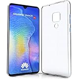 Newtop Cover Compatibile per Huawei Mate 20, Custodia TPU Clear Silicone Anti Graffio Trasparente Slim Sottile Flessibile Back Case Posteriore Protettiva (per Huawei Mate 20)