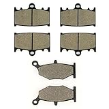 SOMMET Pastiglie freno Anteriori + Posteriore per Suzuki GSR 600 2006-2010 / GSXR 400 2006-2008