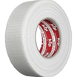 Nastro per giunti Kip - Nastro permanente in tessuto in fibra di vetro 48 mm x 90 m - Per lavori di riparazione e riempimento - Fissaggio semplice - Autoadesivo e resistente agli strappi