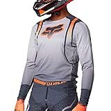 FOX RACING 360 Vizen Motocross Jersey, Pewter, XXL Men's