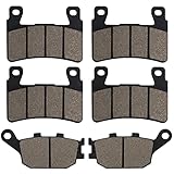 Cnornus Pastiglie Freno Anteriori e Posteriore per Honda CBR 900 RRW/RRX/RRY/RR1-RR3 Fireblade 1998-2003 VTR 1000 SP-2/SP-3/SP-4/SP-5/SP-6 2002-2006