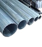 Profilo barra Tubo tondo in ferro ZINCATO lunga 3 METRI lega S235JR disponibili vari diametri(d30x1,5 mm)