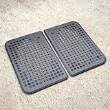 ULEIVA 2 pezzi di ricambio per altoparlante nero compatibile con Porsche 924 944 968 altoparlante (nero)