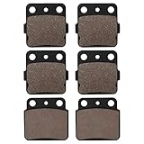 Cyleto Pastiglie Freno Anteriore e Posteriore per Suzuki LTZ400 lt-z 400 2003-2012 per ARCTIC CAT 400 DVX Sport 2004-2008 per KAWASAKI KFX 400 A1/A2/A3 2003-2005