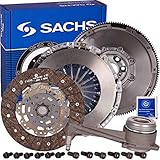 1x Originale SACHS kit frizione incl. SACHS volano a doppia massa + SACHS CLC dispositivo disinnesto centrale