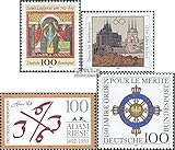 Prophila Collection GermaniaD (Germania.Germania) 1610,1611,1612,1613, (Completa.Spese) 1992 Ludger, Erfurt, Adam Giant, Ordini (Francobolli per i Collezionisti)