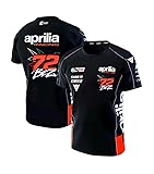 PRORACER Maglietta Uomo Fans Replica Bezzecchi 72 Aprilia MotóGP (L)