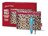Rimmel London, Cofanetto Regalo Donna Rimmel Goes Wild, Pochette Leopardata con Mascara Scandal’Eyes Volume on Demand Waterproof + Matita Occhi Soft Kohl Kajal Jet Black