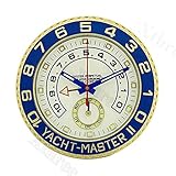 FHDCNTO Luxury Art Rolexes Orologio Orologio Orologio da Parete Orologi da Polso in Metallo con meccanismo Silenzioso per Il miglior Regalo di decortaion Home