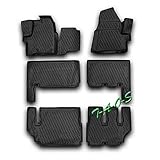 TAOS Tappetini su misura in gomma 3D 9 posti per Tourneo Custom dal 2013 al 2018 (1190499201)