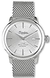 Mondia Vintage 1946 Automatico-Fondo Grigio-Bracciale Maglia Milano