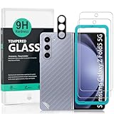 Ibywind 2 Pezzi Pellicola Protettiva per Samsung Galaxy Z Fold 5 5G+1 Pezzo Protettore Len Della Fotocamera+1 Pezzo Pellicola Posteriore,9H Durezza Vetro Temperato,HD Clear,Senza Bolle