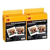 KODAK 4PASS 7,6 x 7,6 cm Cartuccia di pellicola (60 fogli) per KODAK Mini 3 Retro e Mini Shot 3 Retro