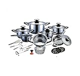 BATTERIA DI PENTOLE 25 PEZZI A. M. C. PROFESSIONAL SUPER OFFERTA AMC BATTERIA