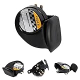 Snail Siren Horn Speeker Impermeabile, Forma Lumaca Corno Di Lumaca Elettronico Mini Forte Tromba Clacson 510 Hz 12 V Universale per Altoparlante Vocale Ad Alta Voce Moto