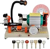 Macchina per Fotocopiatrice, Key Duplicator Macchine 220V Macchina per la Copia delle Chiavi Orizzontale a Mano Elettrico,120W Macchine da Taglio Chiave Multifunzionale per Chiavi