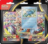 Pokémon: confezione da tre buste (Golduck) dell’espansione Megaevoluzione del GCC Pokémon (una carta promozionale olografica e tre buste di espansione)