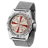 VOSTOK Vostok Amphibia Radio Room 2415/110651 - Orologio militare subacqueo, 20 ATM, 200 m, orologio meccanico russo automatico dalla Russia, Bracciale