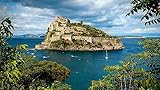 Puzzle 1000 Pezzi Arte Castello Aragonese Di Ischia Italia Isola 75 * 50Cm