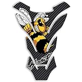 Paraserbatoio Tank Pad Adesivo Resinato 3D Protezione Serbatoio compatibile con moto HONDA HORNET