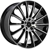 STELLAR BD 1 CERCHIO IN LEGA NAD 19 8,5J ET45 5X112 MERCEDES CLASSE A GLS GLE