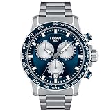 Orologio Tissot Cronografo uomo Supersport Chrono blu acciaio T125.617.11.041.00.