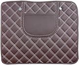 JGQFB 2 Pezzi Proteggi Sedile Auto Posteriore per Toyota Rav4, Protegge La Tappezzeria da Macchie E Danni, Facile da Pulire,A/Short-Coffee