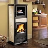 Nordica - stufa a legna nordica rossella plus forno evo cera liberty - panna - 31081