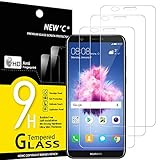 NEW'C 3 Pezzi, Vetro Temperato per Huawei P Smart, Pellicola Prottetiva Anti Graffio, Anti-Impronte, Senza Bolle, Durezza 9H, 0,33mm Ultra Trasparente, Ultra Resistente