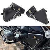 GZYF Borse laterali per telaio della moto, compatibili con BMW R1200GS R Nine T/Pure/Racer/Scrambler/Urban G/S, nero