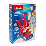 Vileda Grandi Giochi Maxi Carrello Pulizie, 5 Accessori Inclusi - VLE00000
