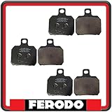 KIT PASTIGLIE FRENO FRENI FERODO PIAGGIO X9 180 - X9 200 - X9 250 FINO AL 2003 - X9 500 FINO AL 2002.
