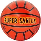 CUCUBA Super Santos Palla Pallone BioPalla Calcio Volley Beach Volley Size 4 Diametro 18 cm