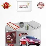 KIT TAGLIANDO FILTRI E OLIO BRAVO II 1.4 GPL 66KW 90CV 2010 ->